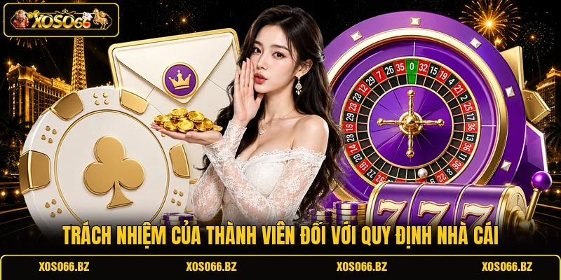 Điều Khoản Điều Kiện XOSO66 3 Trách nhiệm của thành viên đối với quy định nhà cái
